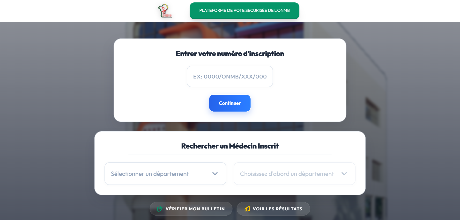 Aperçu du projet ONMB
